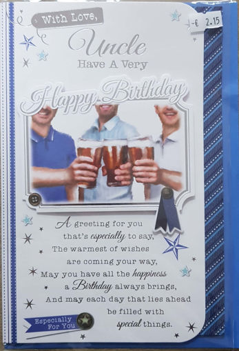 Picture of UNCLE BIRTHDAY CARD